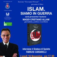 ISLAM SIAMO IN GUERRA –  Magdi Cristiano Allam a Spoleto per la presentazione del suo ultimo libro